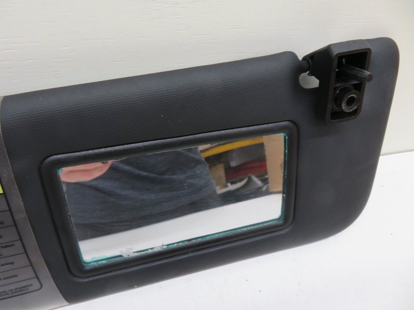 FIAT 500 NS PASSENGER SUN VISOR 2007-2012 1837-6