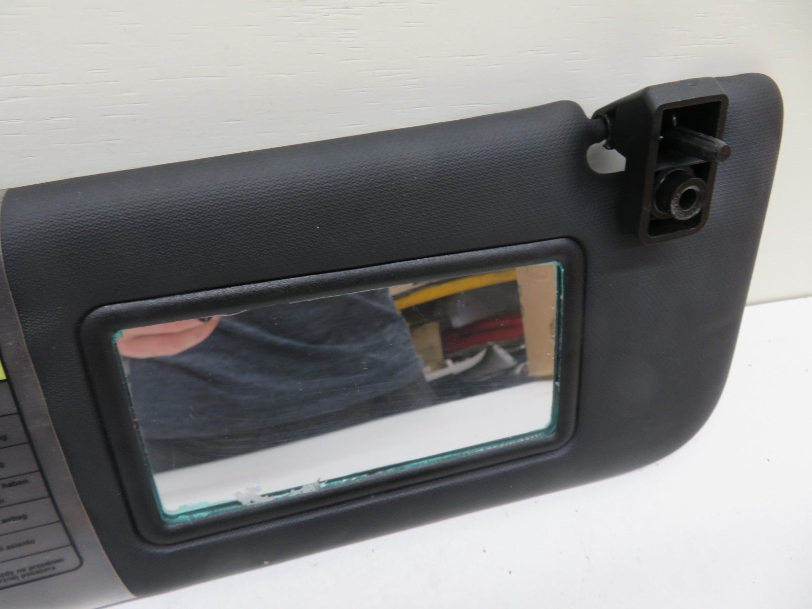 FIAT 500 NS PASSENGER SUN VISOR 2007-2012 1837-6
