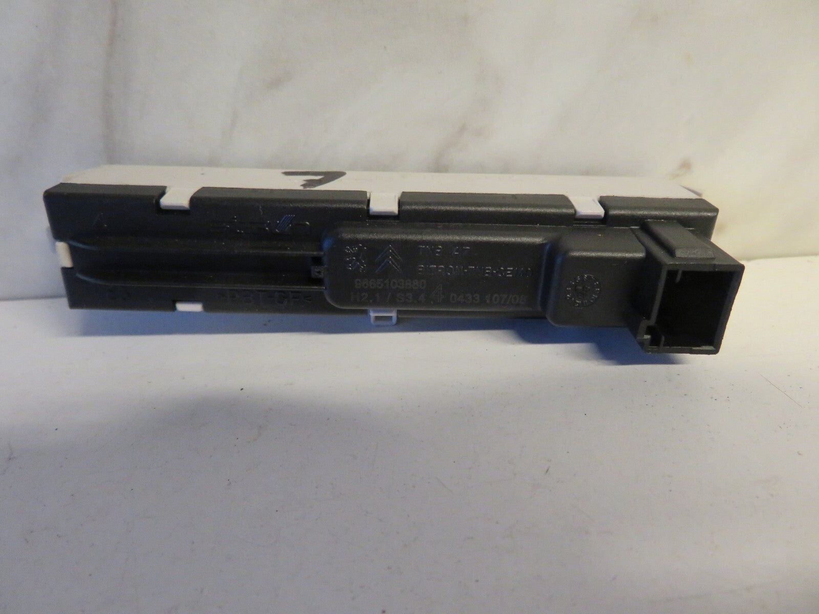 PEUGEOT 207CC SEAT BELT WARNING DISPLAY 9665103880 2007-2013 AMS1515-7