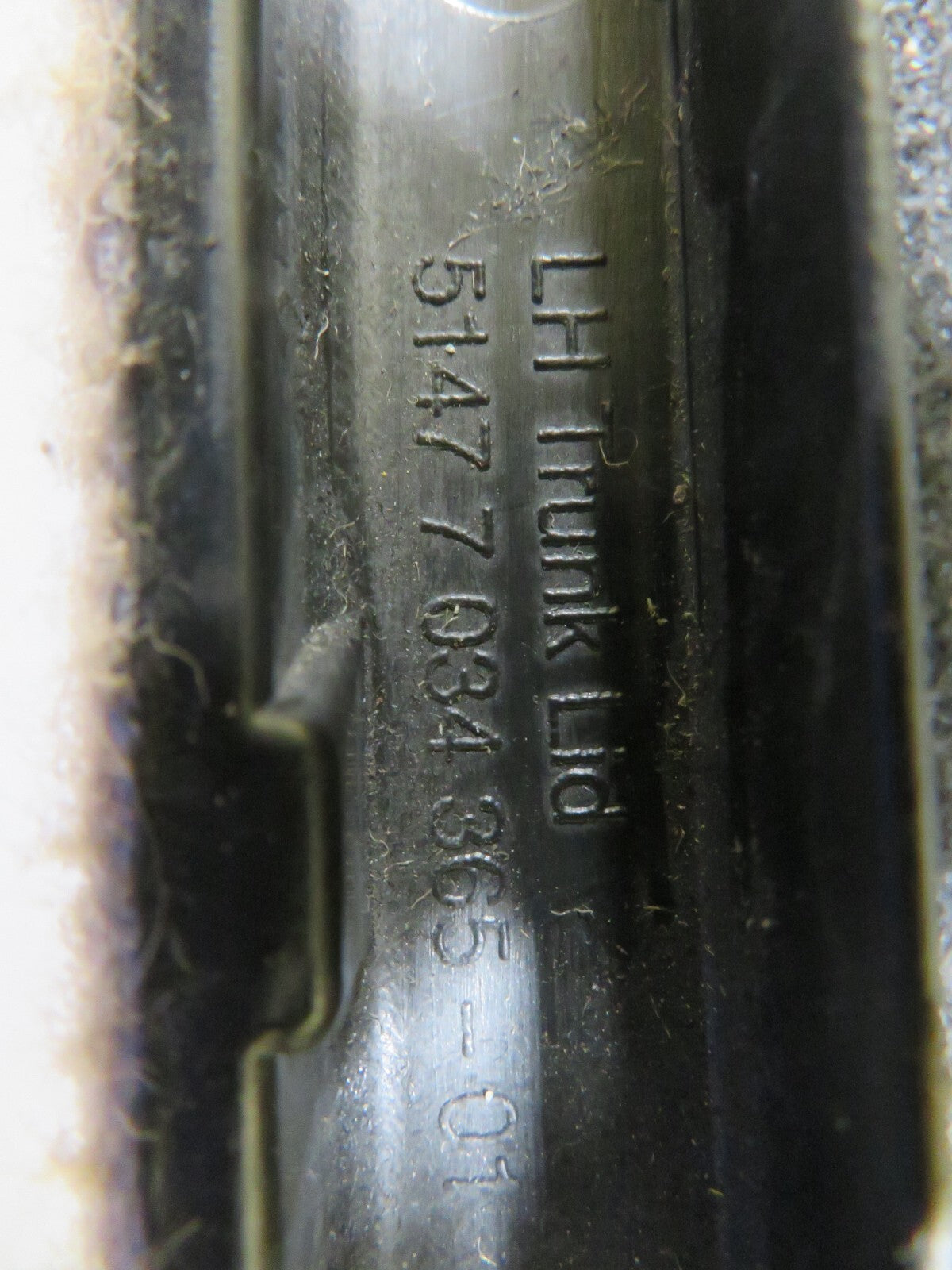 BMW X5 E53 NS PASSENGER REAR BOOT ACCES TRIM COVER 7034365 1999-2006 MISC1609-13