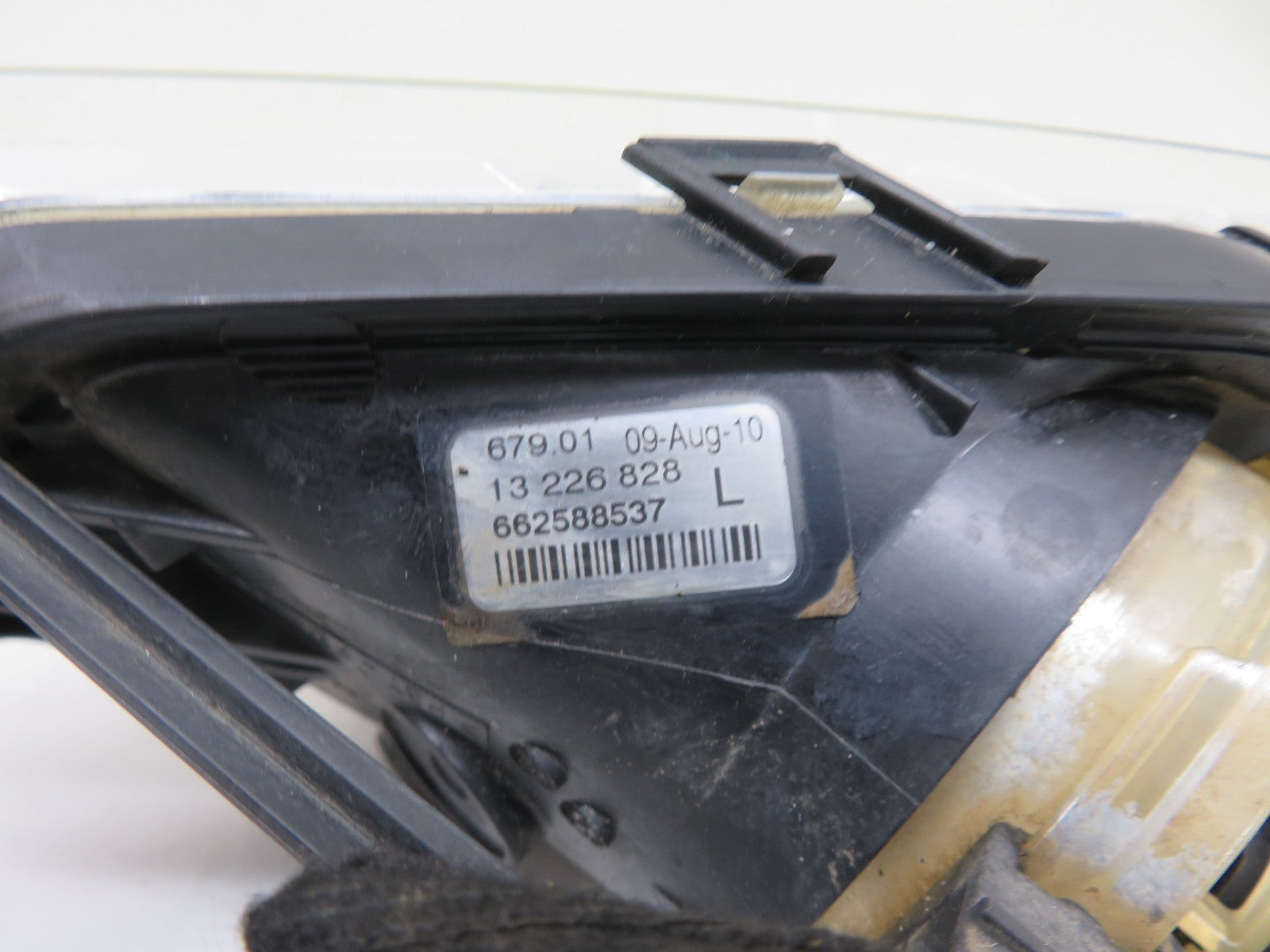 VAUXHALL INSIGNIA NS PASSNEGER FRONT FOG LIGHT 13226828 2008-2013 1155-11