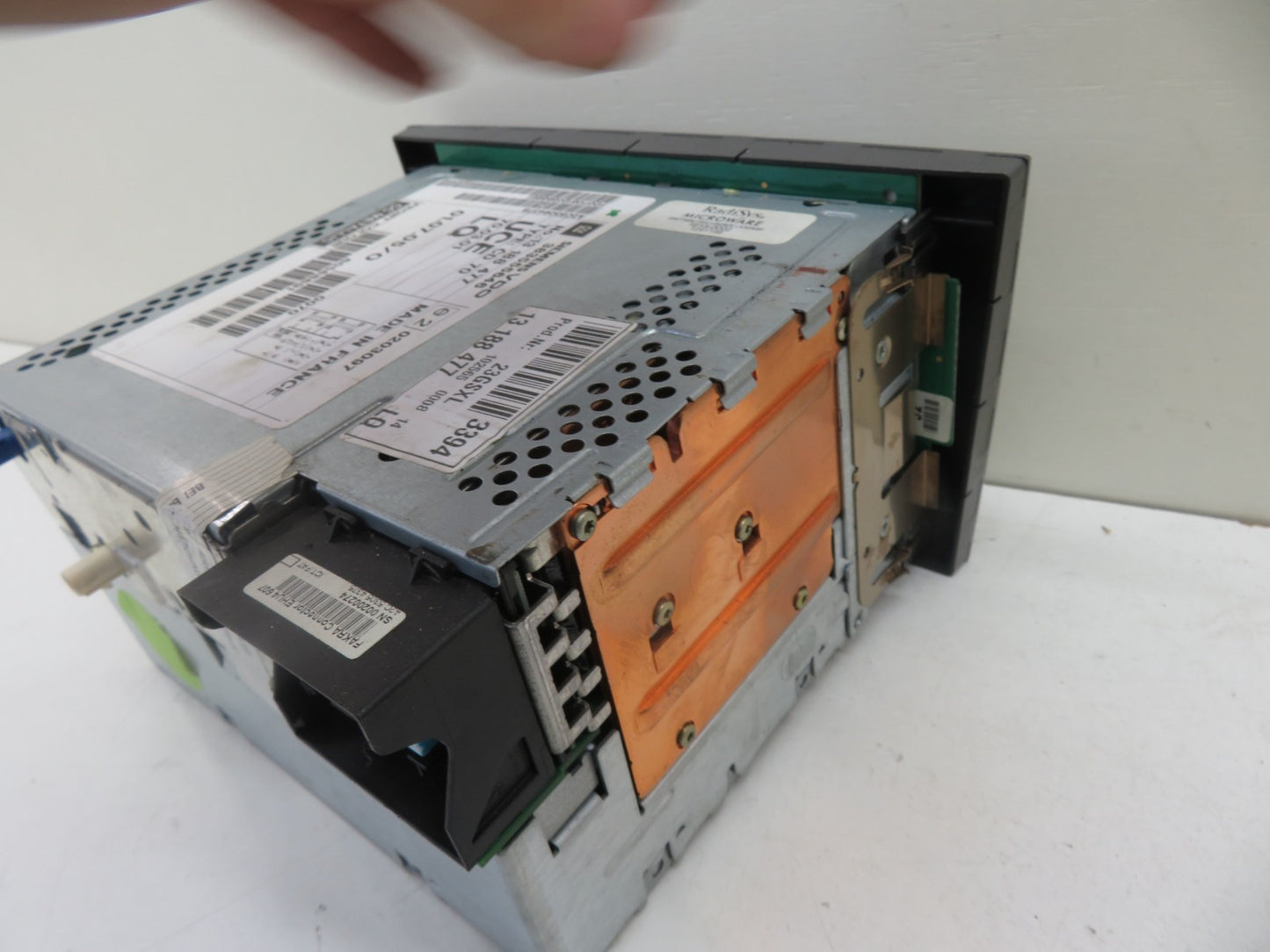 VAUXHALL VECTRA C HEAD UNIT WITH DISPLAY 13188477 24461297 2002-2008 KF55-3