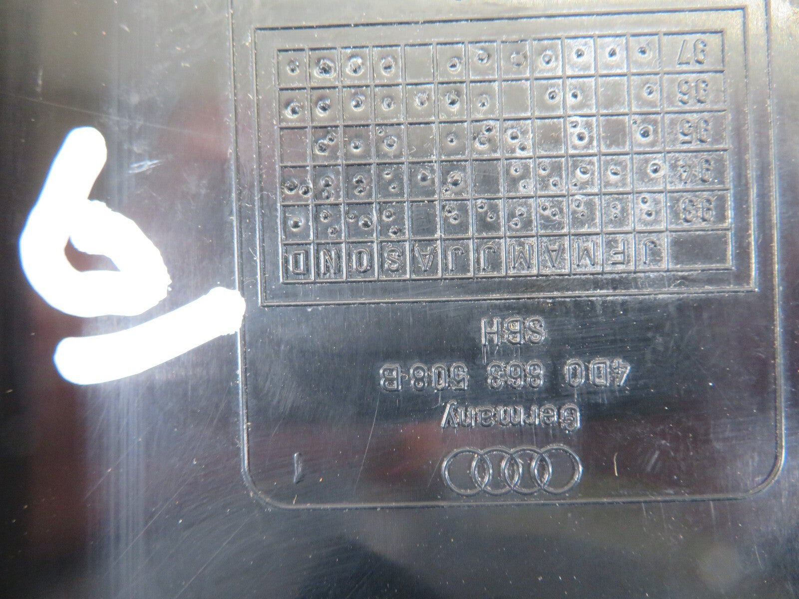 AUDI A8 D2 OSR LIGHT ACCESS TRIM 4D0863508B 1994-2003 A1344-6