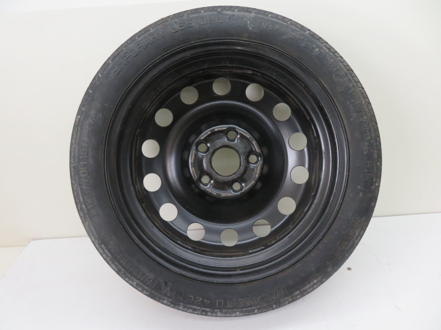 VOLKSWAGEN VW GOLF MK6 R16 16" SPARE WHEEL SPACE SAVER 2009-2013