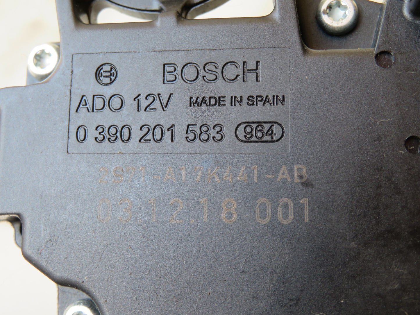 FORD MONDEO MK3 HATCHBACK REAR WIPER MOTOR 2S71-A17K441-AB 2001-2007 RA04