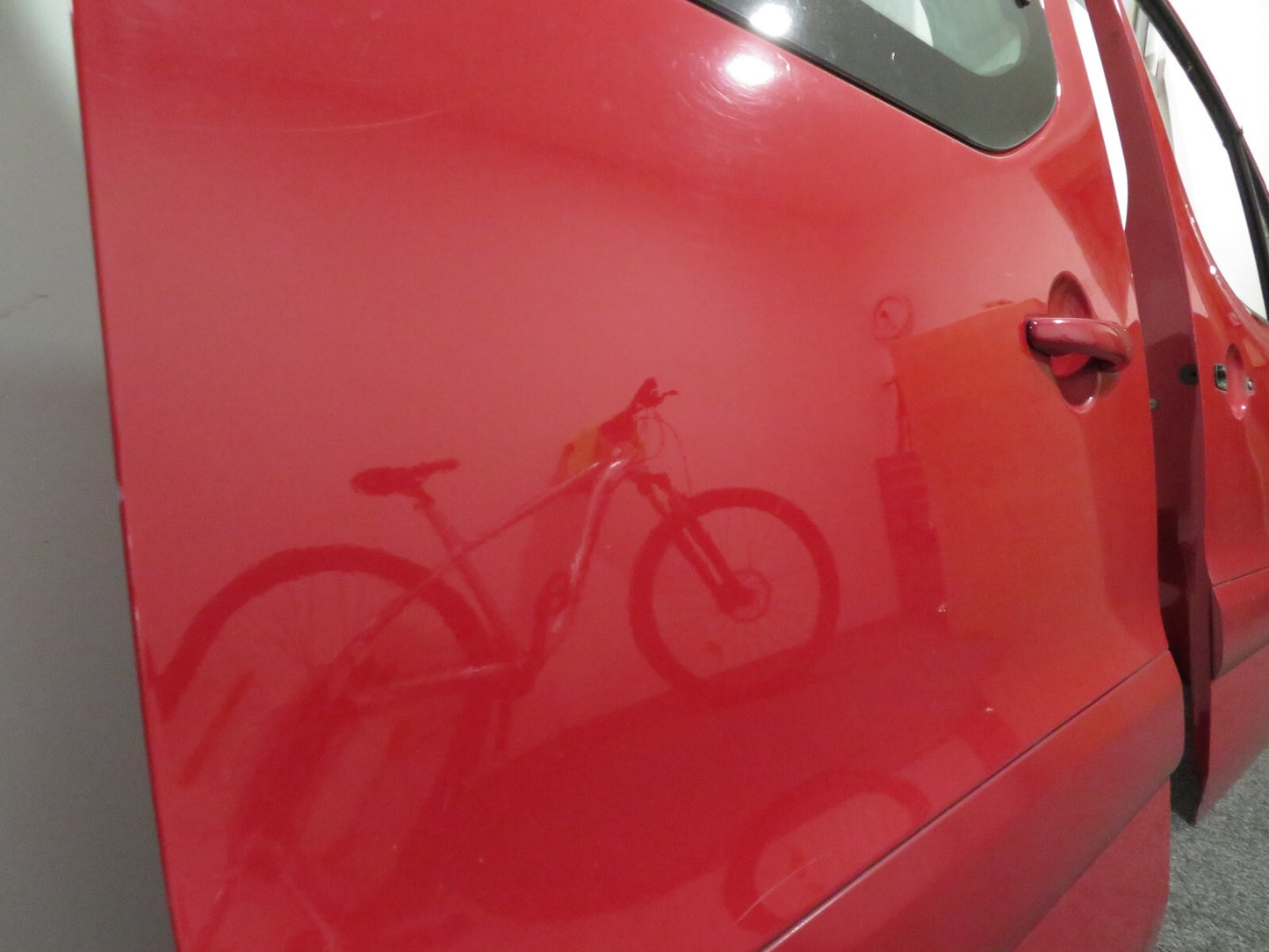 CITROEN BERLINGO OS DRIVER REAR SLIDING DOOR RED MULTISPACE 2008-2018