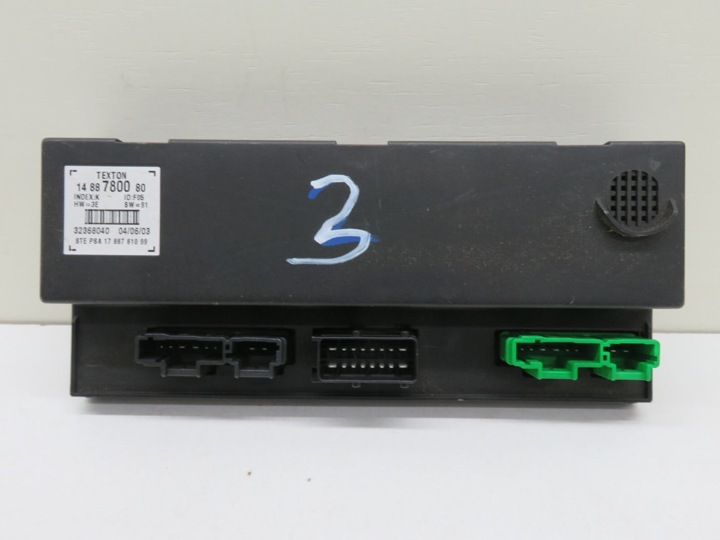 CITROEN C8 REAR DOOR CONTROL MODULE 1488780080 2002-2010 1728-3