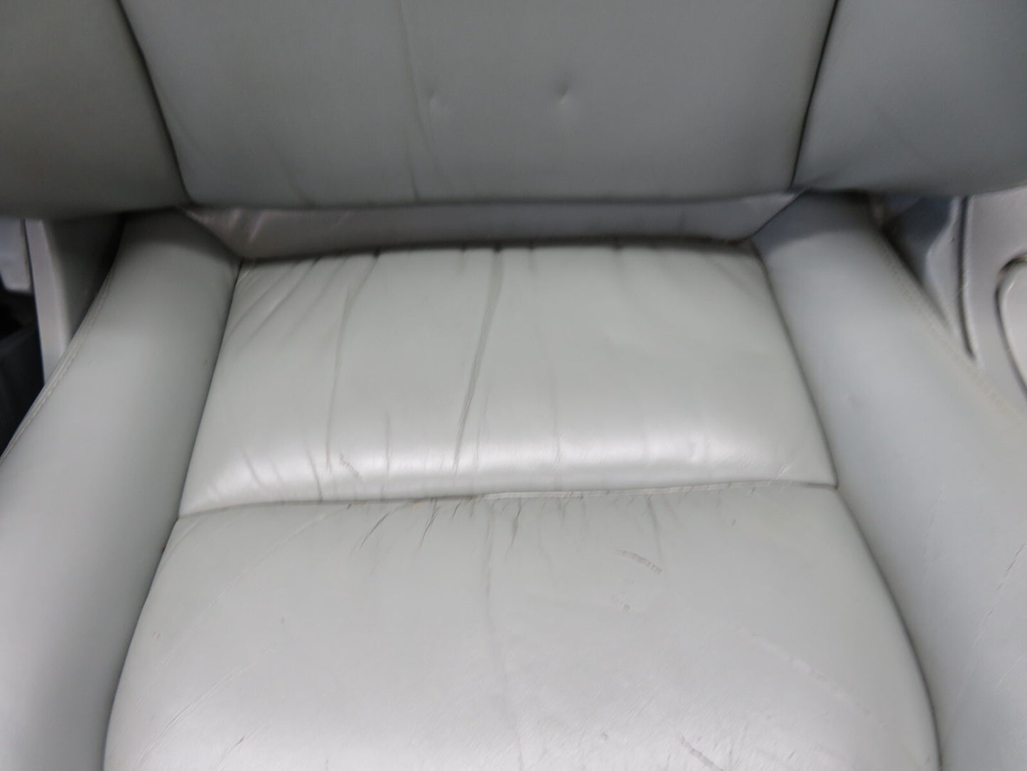TOYOTA LEXUS SOARER SC400 FRONT GREY LEATHER SEATS PAIR (SEE PHOTOS)  1991-1999
