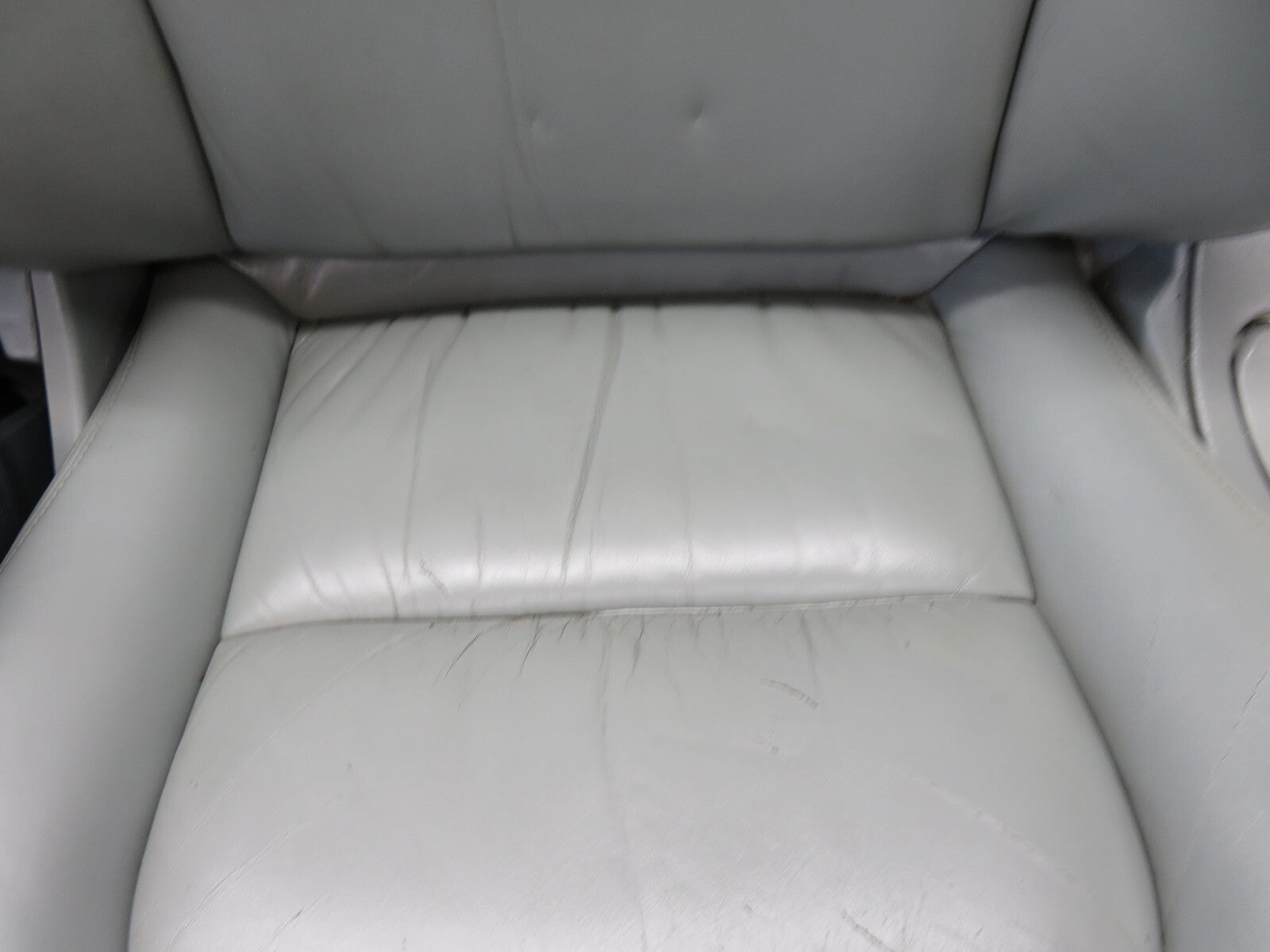 TOYOTA LEXUS SOARER SC400 FRONT GREY LEATHER SEATS PAIR (SEE PHOTOS)  1991-1999