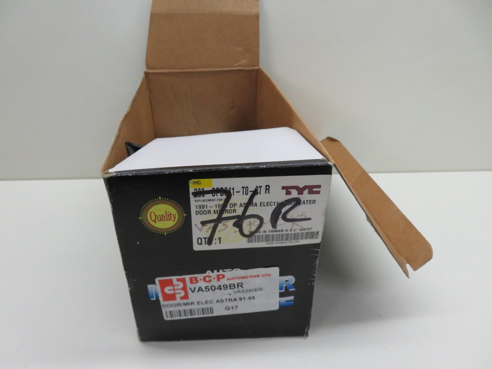 OS DRIVER DOOR WING MIRROR FOR VAUXHALL ASTRA 1991-1995 76R