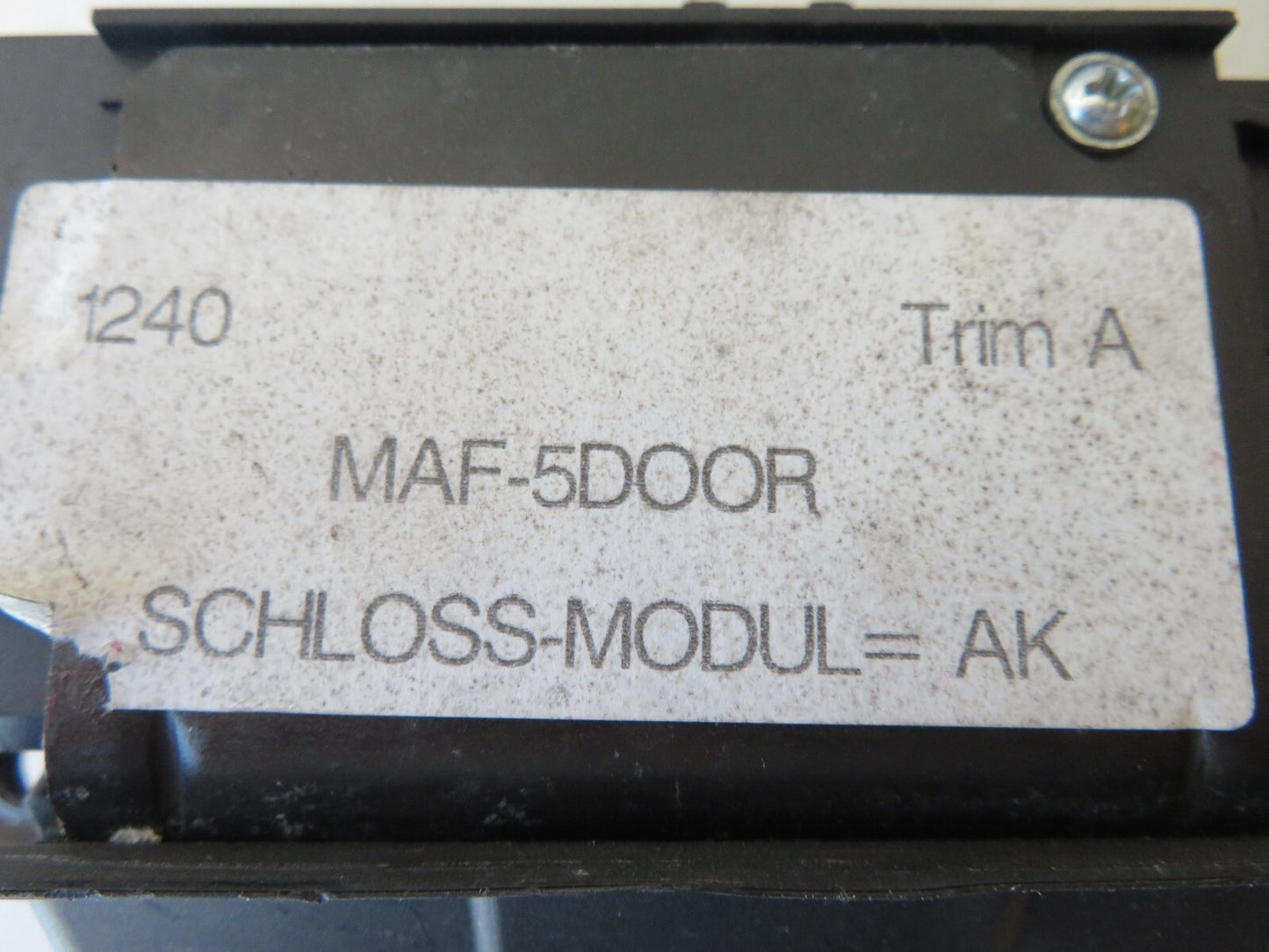 FORD FOCUS MK2 PRE FACELIFT REAR TAILGATE BOOT LOCK CATCH 2003-2008 AMS1216