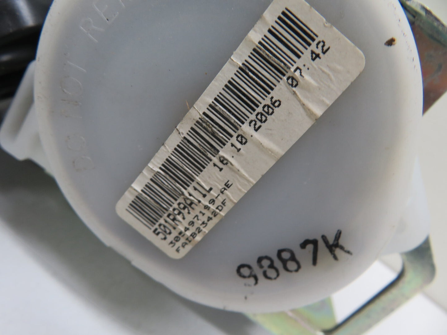 CITROEN C4 GRAND PICASSO NSR 3RD ROW SEAT BELT 9654454477 2004-2013 1055-17