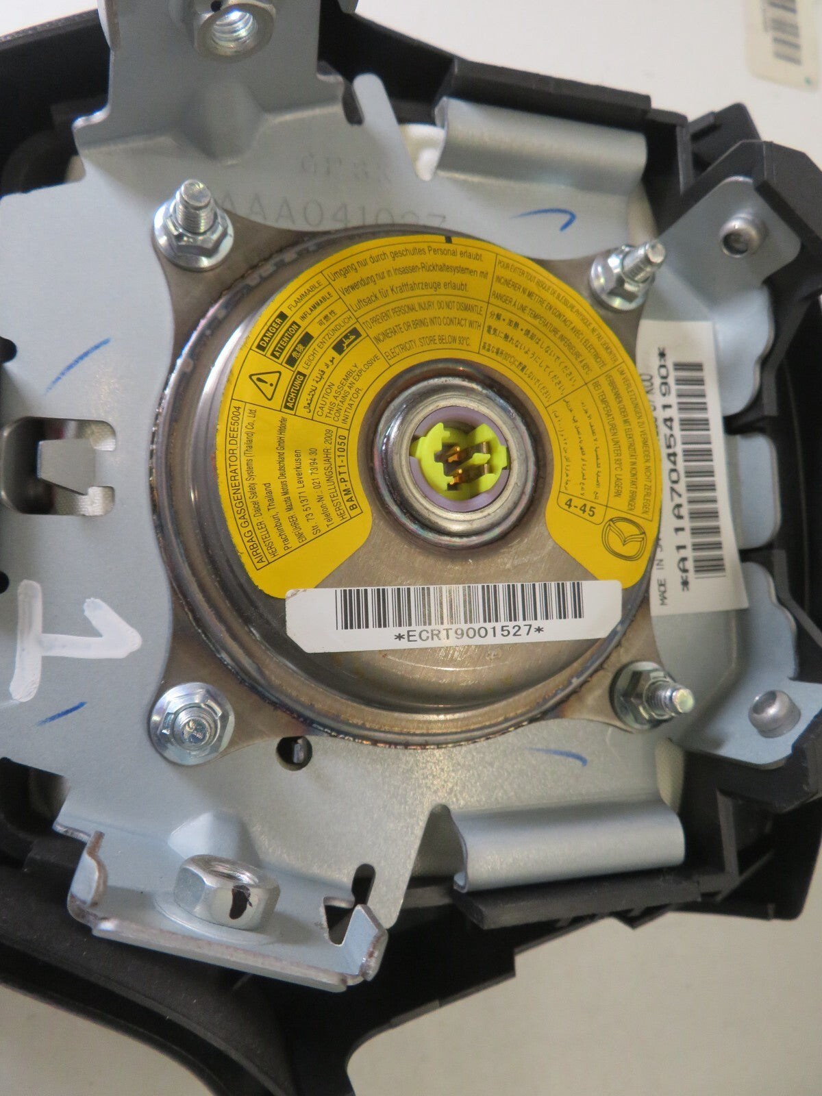 MAZDA 5 MPV DASHBOARD AIR / /BAG KIT STEERING WHEEL SEAT BELTS 2005-2010 A1414-1