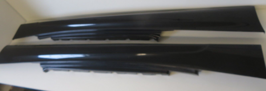 BMW 1 SERIES E82 E88 M SPORT SIDE SKIRTS PAIR BLACK 2005-2011 (SEE PHOTOS)