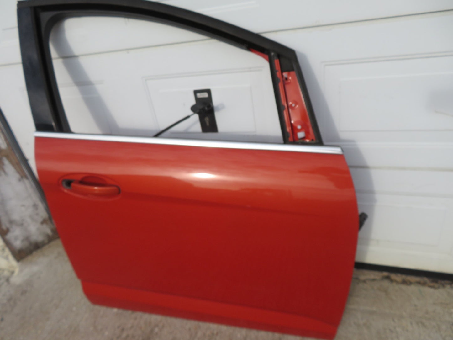 FORD CMAX C MAX OSF FRONT DRIVER DOOR IN ORANGE 2010-2015 (SEE PHOTOS)