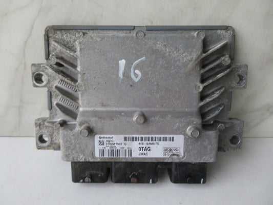 FORD FIESTA MK7 1.4 ENGINE ECU 8V21-12A650-TG 2009-2012 AMS1209-16