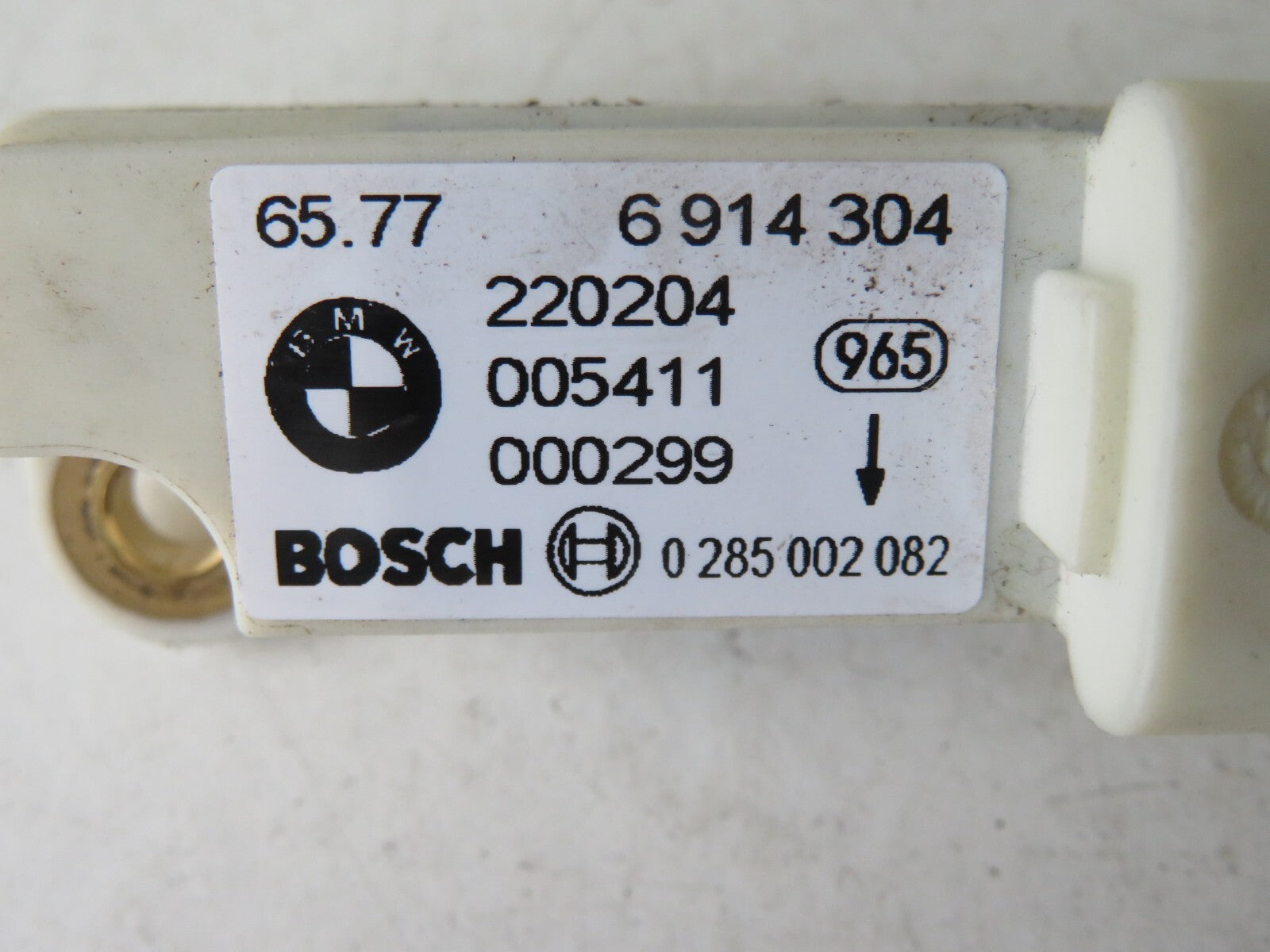 BMW MINI COOPER R50 CRASH IMPACT SENSOR 6914304 2000-2006 A0925-24