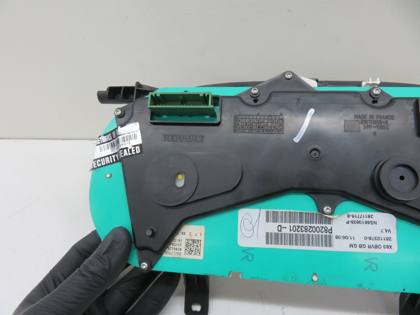 VAUXHALL VIVARO TRAFFIC INSTRUMENT SPEEDO CLUSTER 8200283201 2001-2014 DV59-1