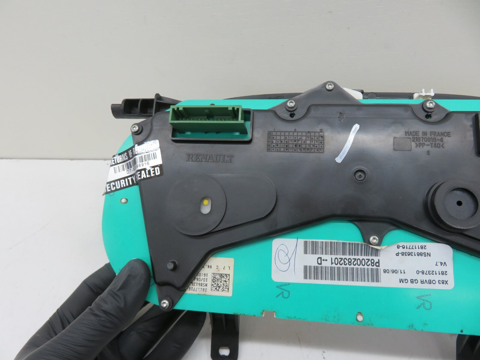 VAUXHALL VIVARO TRAFFIC INSTRUMENT SPEEDO CLUSTER 8200283201 2001-2014 DV59-1