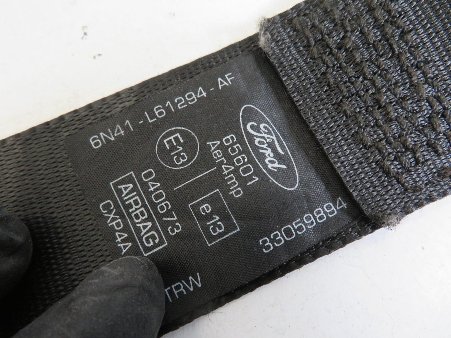 FORD FOCUS CC OSF SEAT BELT 6N41-L61294-AF 2006-2010 A1629-14