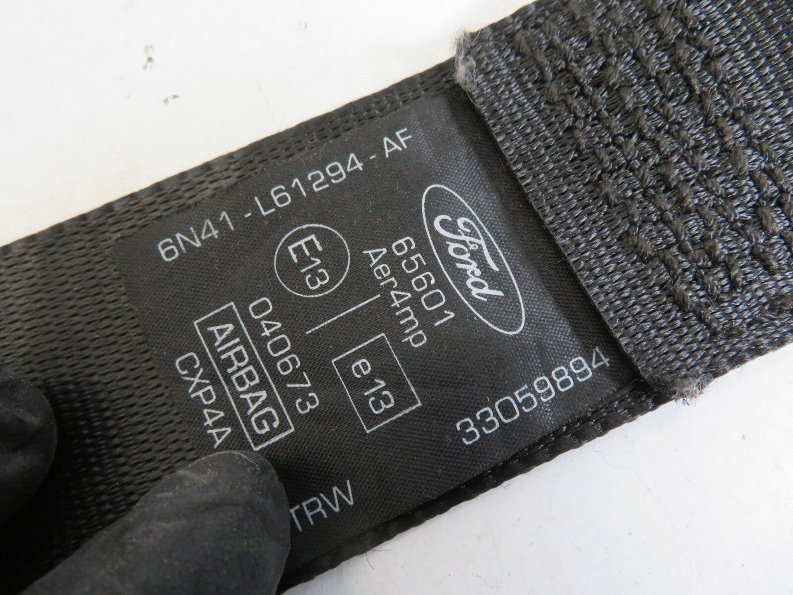FORD FOCUS CC OSF SEAT BELT 6N41-L61294-AF 2006-2010 A1629-14