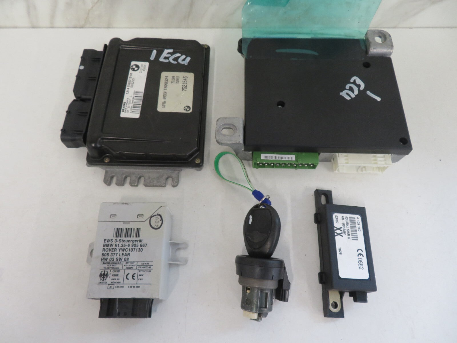 BMW MINI COOPER ENGINE ECU KIT 7521545 2000-2005 A1835-1