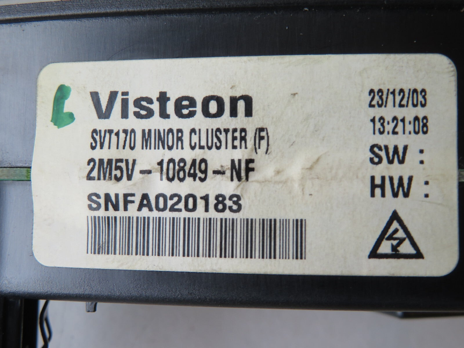 FORD FOCUS MK1 ST170 OIL GAUGES 2m5v10849nf 1998-2004 AMS1556