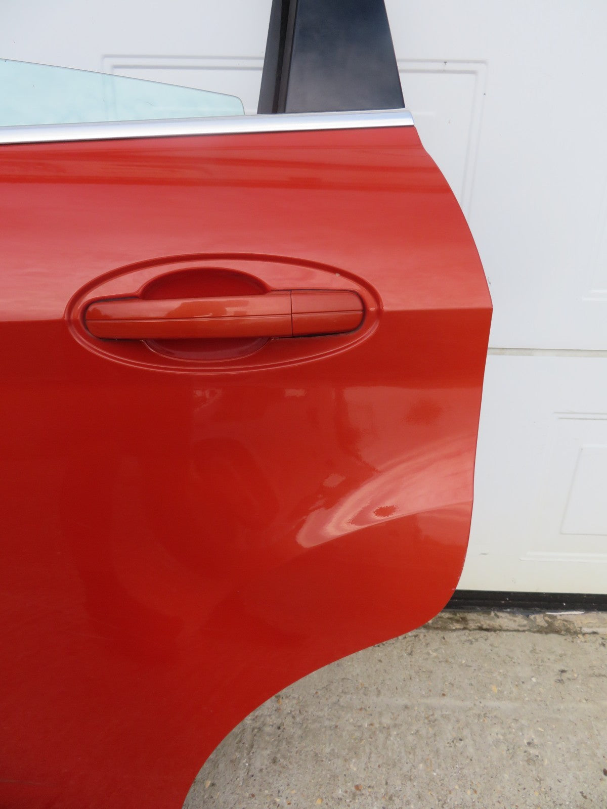 FORD CMAX C MAX NSR PASSENGER REAR DOOR IN ORANGE 2010-2015 (SEE PHOTOS)