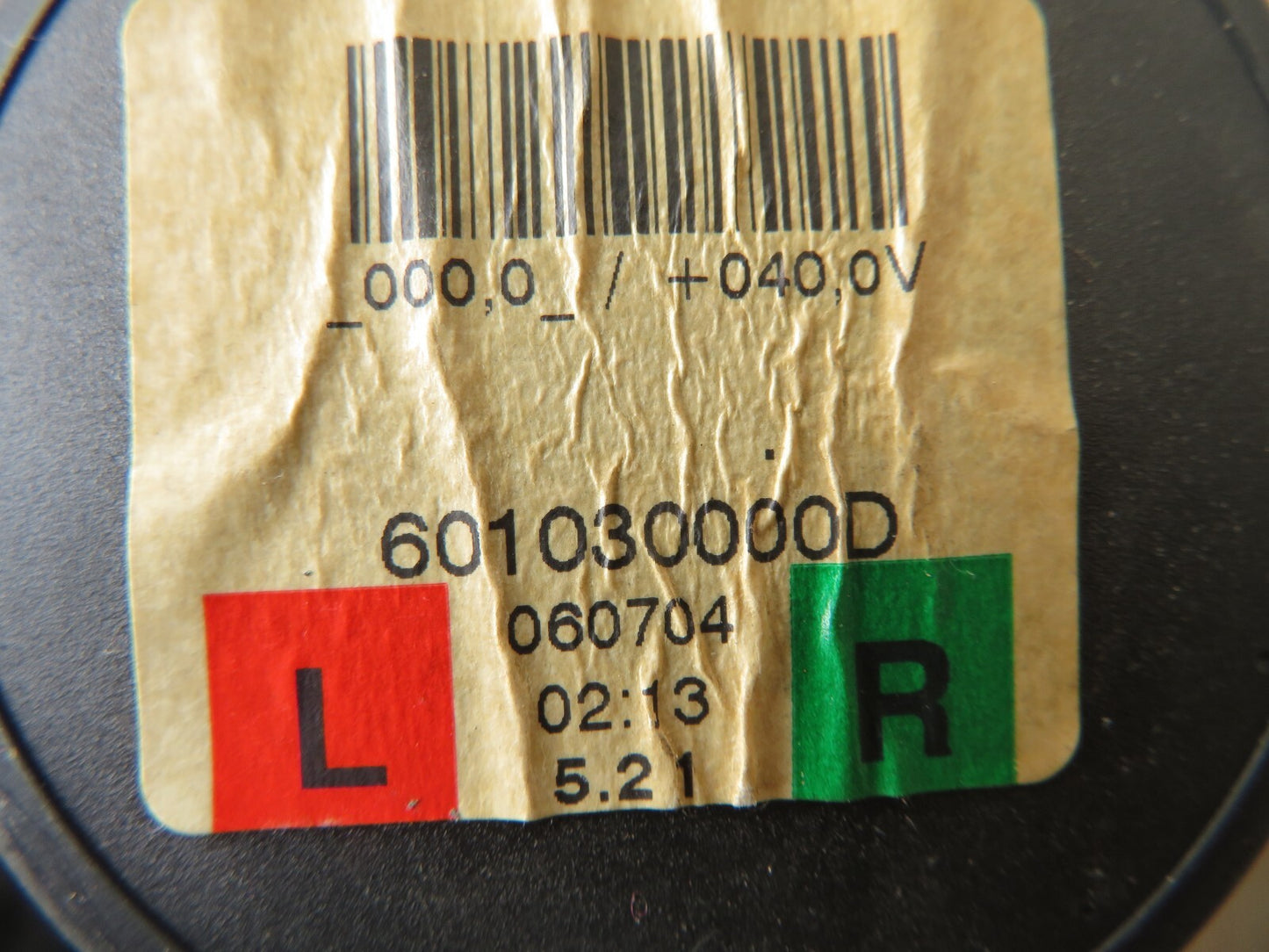 BMW MINI COOPER S R53 OSR DRIVER REAR SEAT BELT 7055962 2000-2005 AMS1406