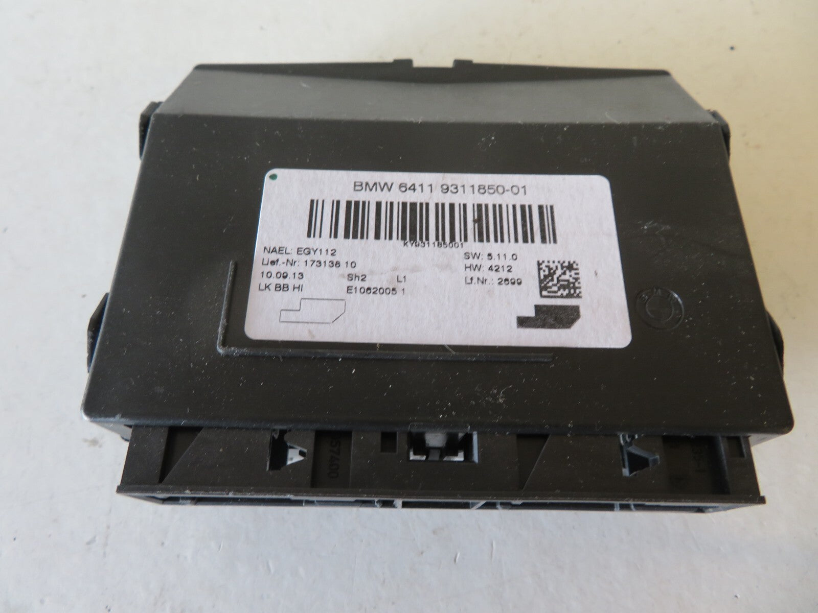 BMW 1 SERIES F20 AIR CON CONTROL ECU 9311850 2011-2018 AMS1511