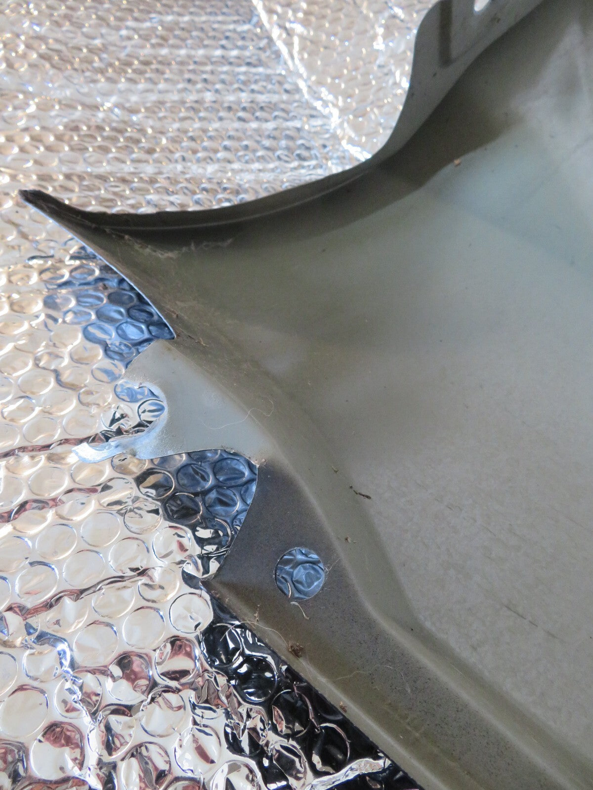 FORD FIESTA MK7 OS DRIVER WING SEA GREY (SEE PHOTOS) 2009-2012