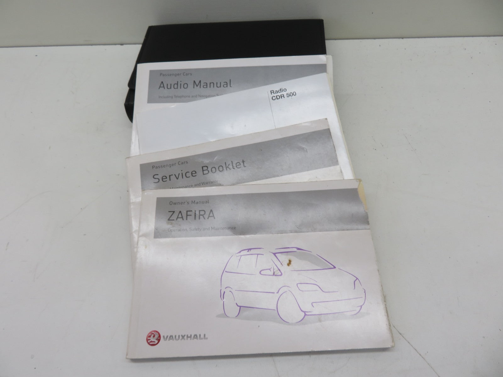 VAUXHALL ZAFIRA A OWNERS MANUAL WITH FOLDER 1999-2005 1353-1