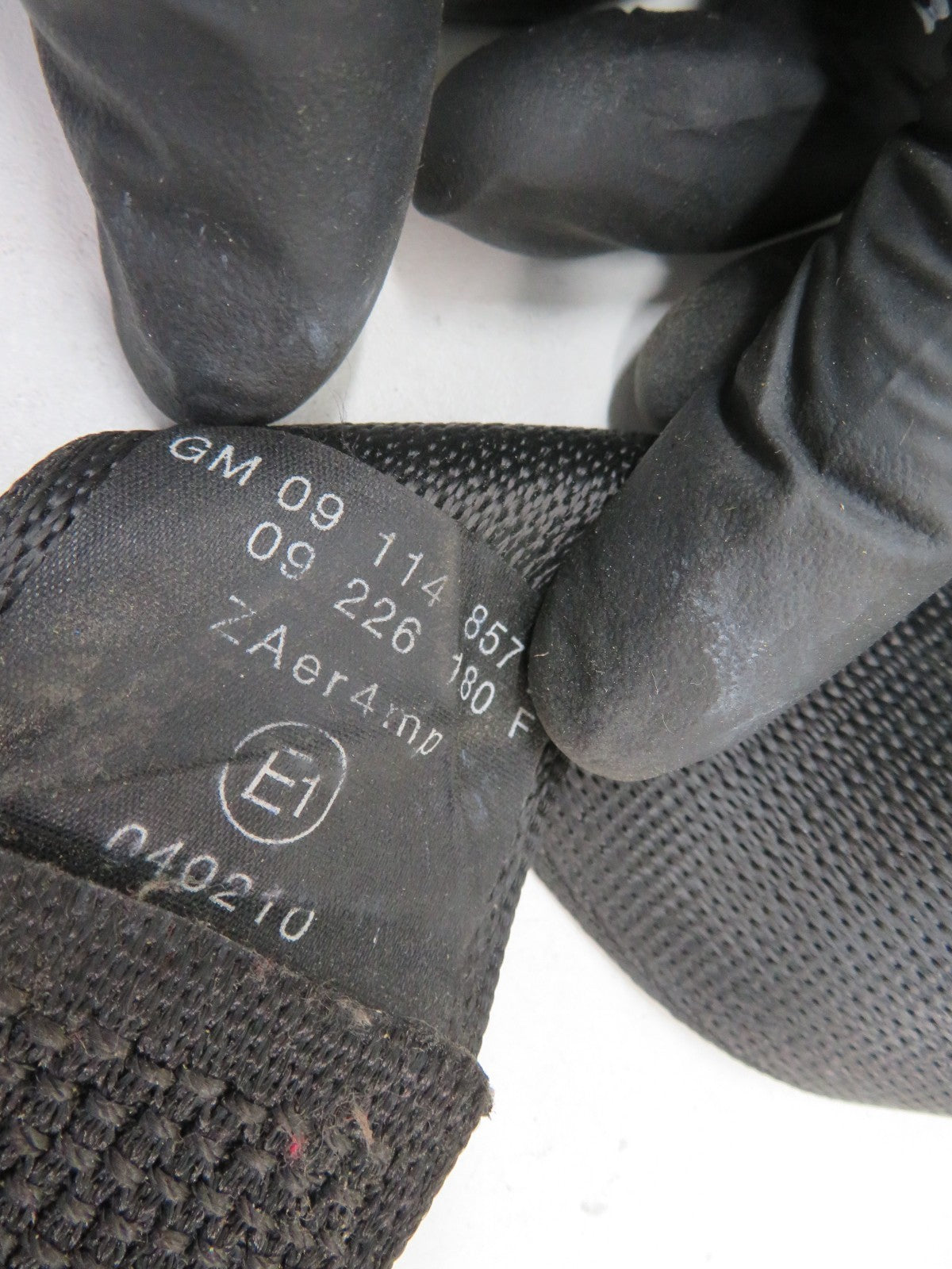 VAUXHALL CORSA NSF PASSENGER SEAT BELT 09114857 2000-2006 1530-1