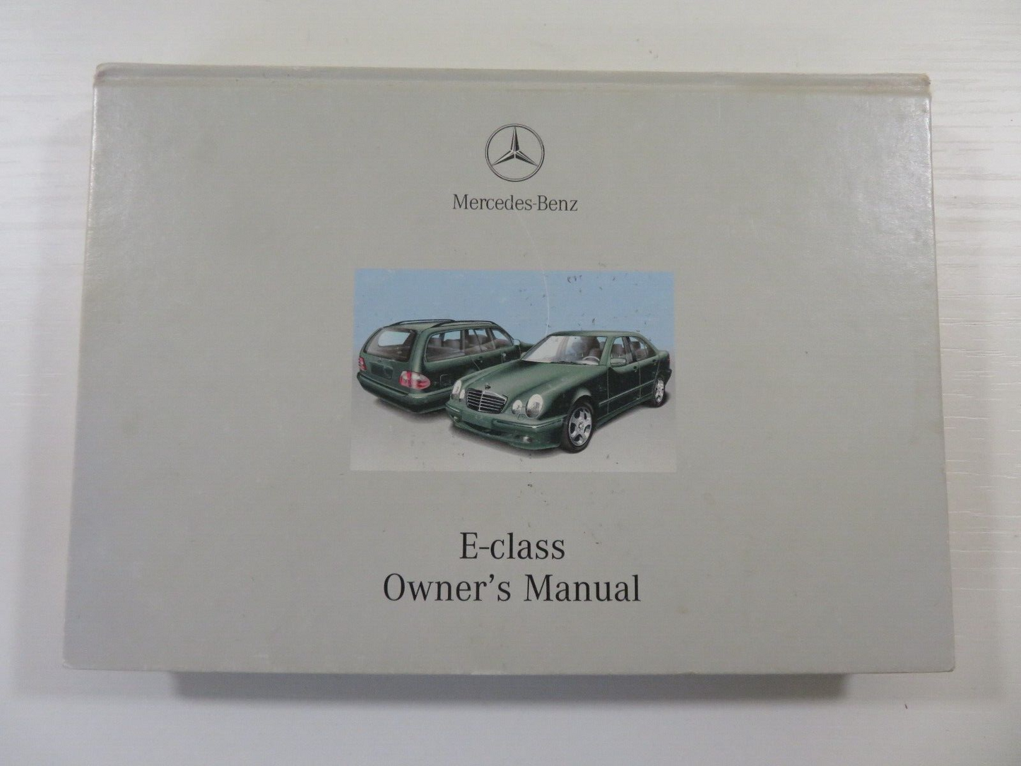 MERCEDES E CLASS W210 OWNERS MANUAL HANDBOOK WITH FOLDER 1999-2002 1409-8