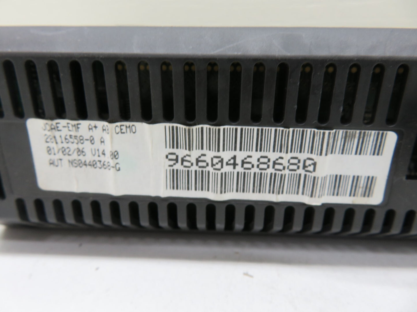 CITROEN C4 INFORMATION DIPSLAY SCREEN 9660468680 2004-2010 WV06-7