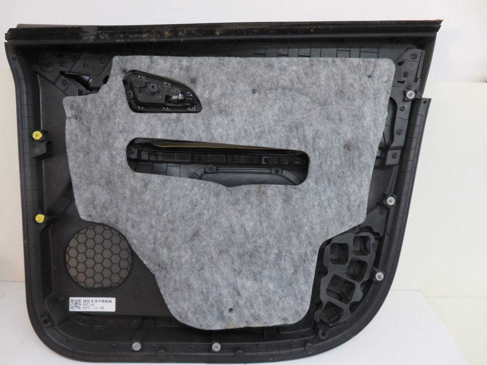 VAUXHALL MOKKA NS PASSENGER FRONT LEATHER DOOR CARD (SEE PHOTOS) 2012-2016