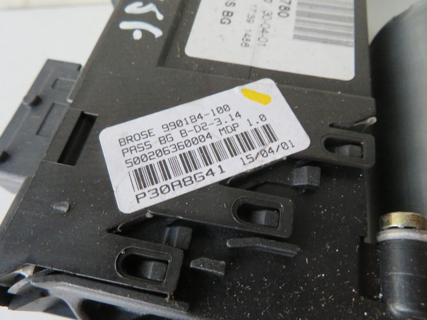 PEUGEOT 307 NSF WINDOW MOTOR 9637130780 2001-2008 AMS1538-3