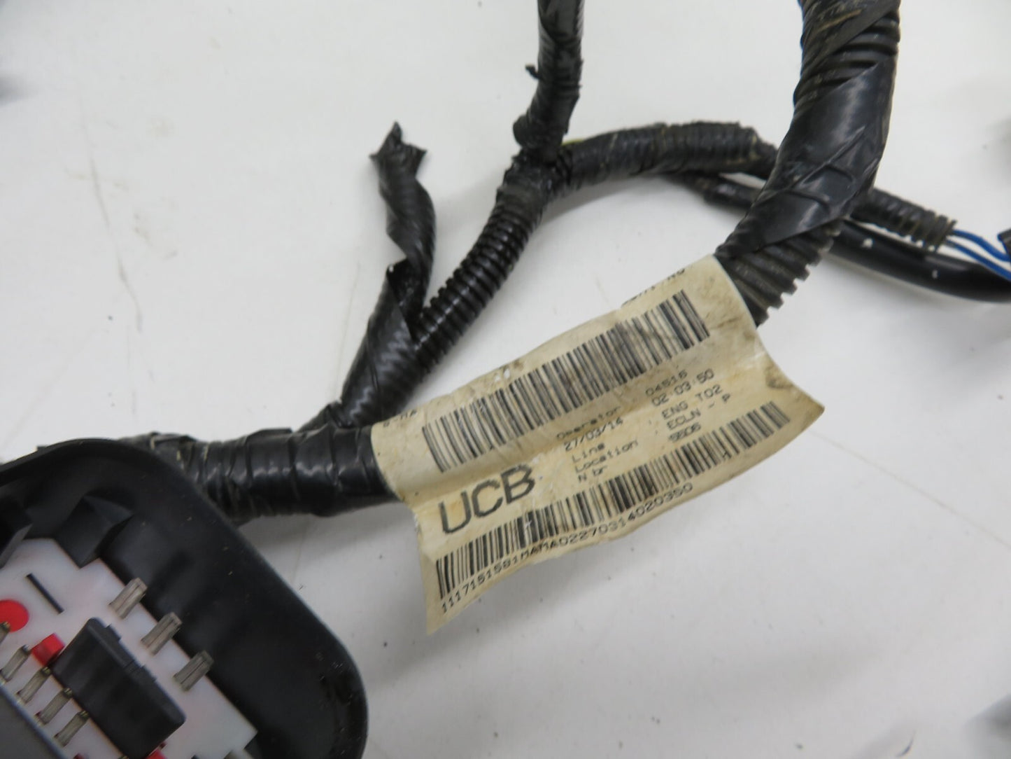 FORD FIESTA MK7 ST180 ENGINE BAY FUSE BOX WITH CUT LOOM 2013-2017 1543-1