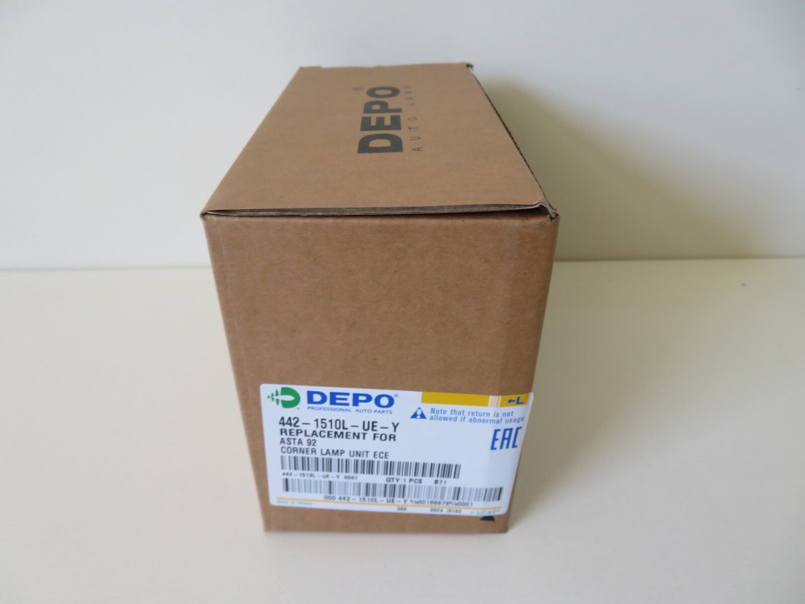 NS PASSENGER FRONT INDICATOR LIGHT FOR VAUXHALL ASTRA F 442-1510L-UE-Y 1992-1995