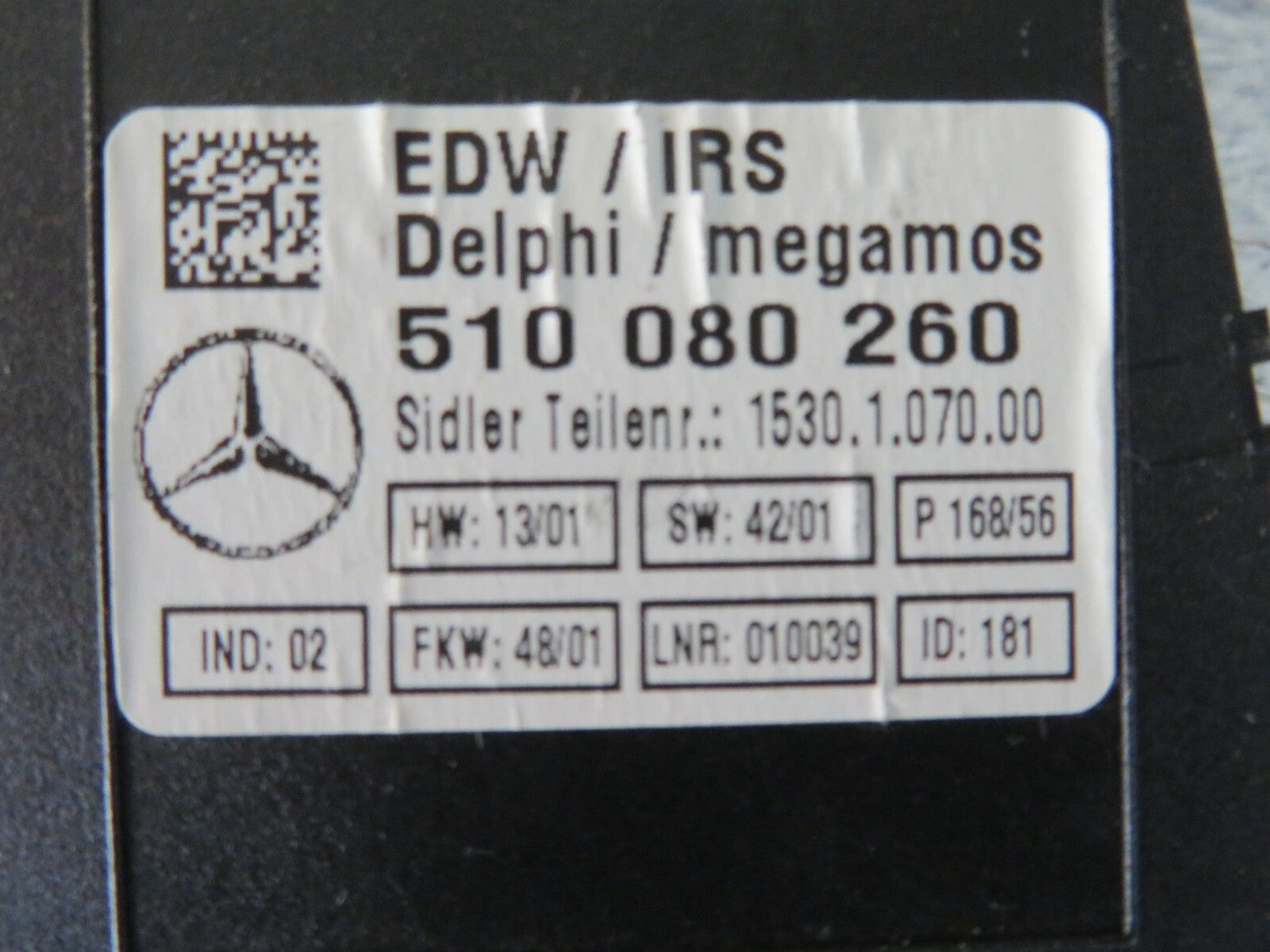 MERCEDES BENZ A140 A CLASS INTERIOR ROOF LIGHT 510080260 1997-2004 B1