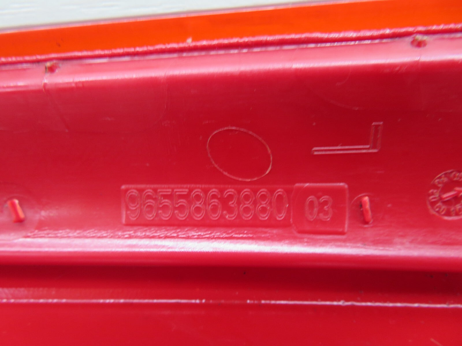 CITROEN C4 NSR REAR PASSENGER SIDE TAIL LIGHT REFLECTOR  2004-2010 WV06-5