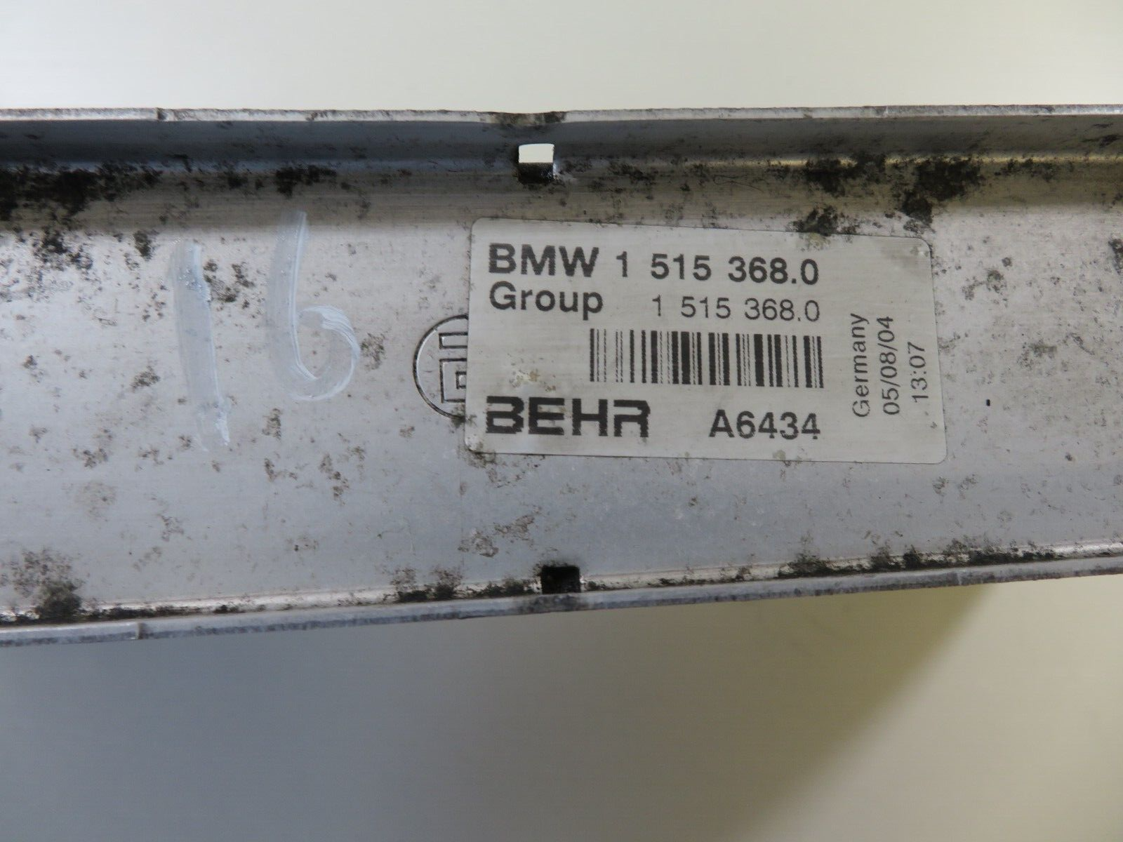BMW MINI COOPER S R52 R53 INTERCOOLER 1515368 2000-2006 1502-16