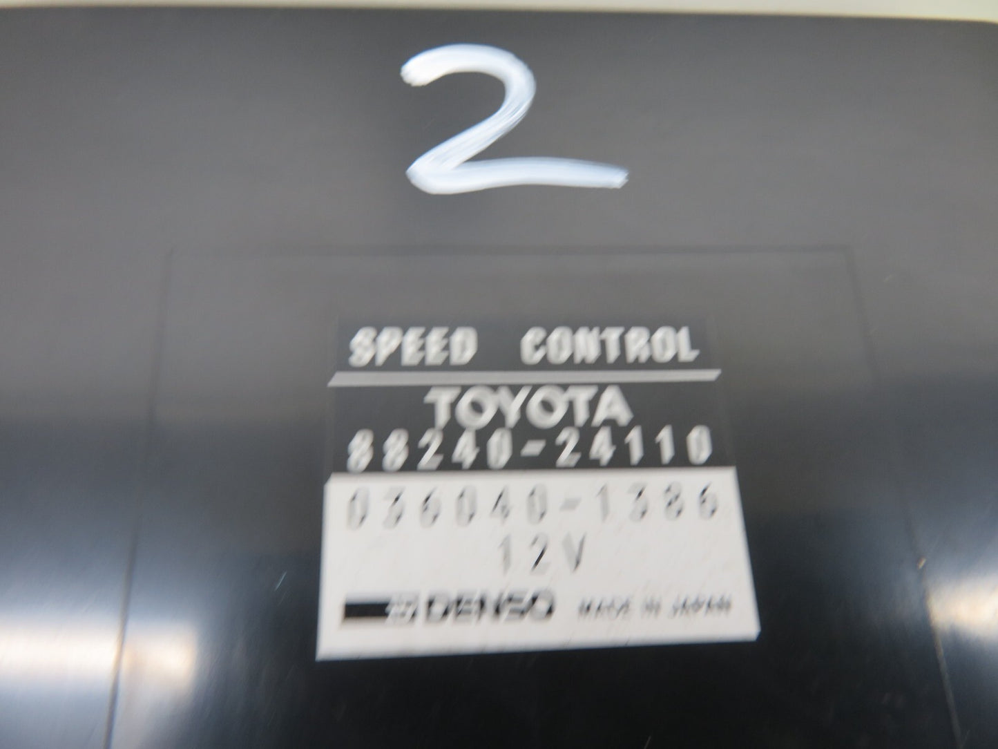 TOYOTA LEXUS SOARER SPEED CONTROL MODULE ECU 88240-24110 1991-1999 1231-2