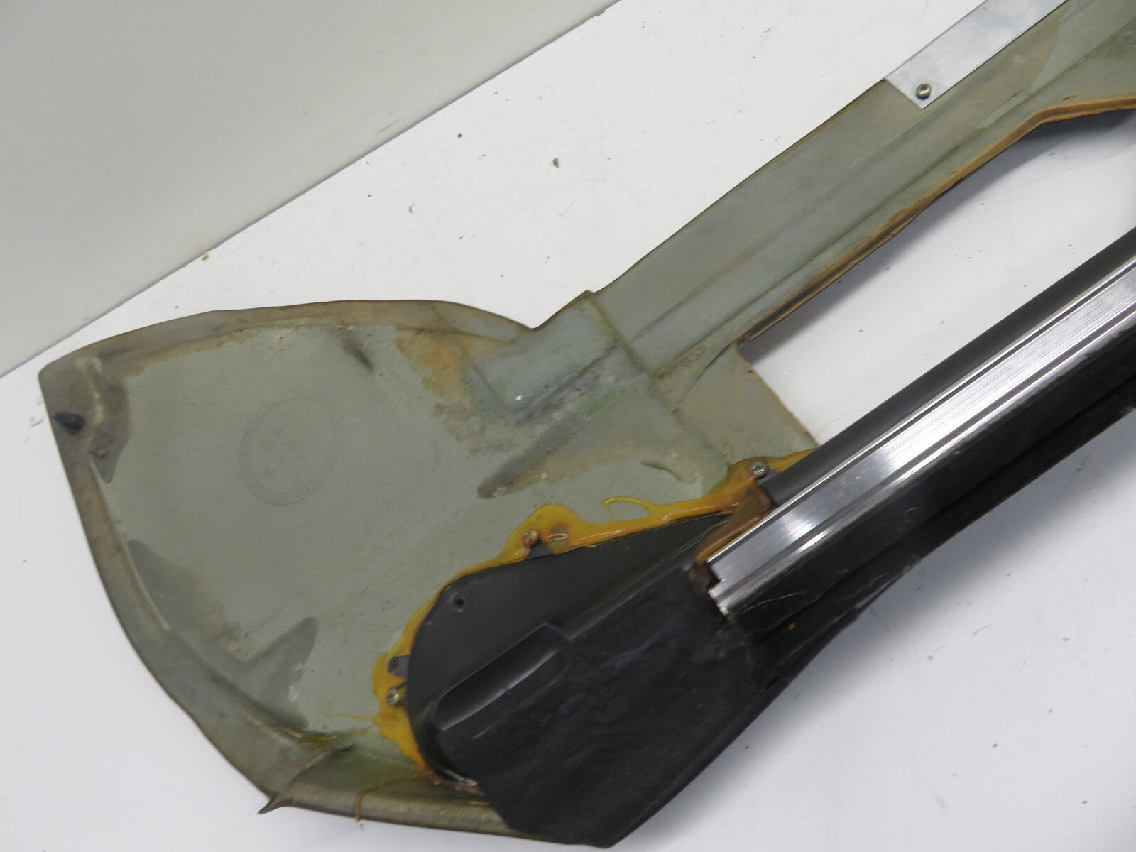 JAGUAR XJR OSF DRIVER DOOR CARD UPPER PANEL 1994-2001