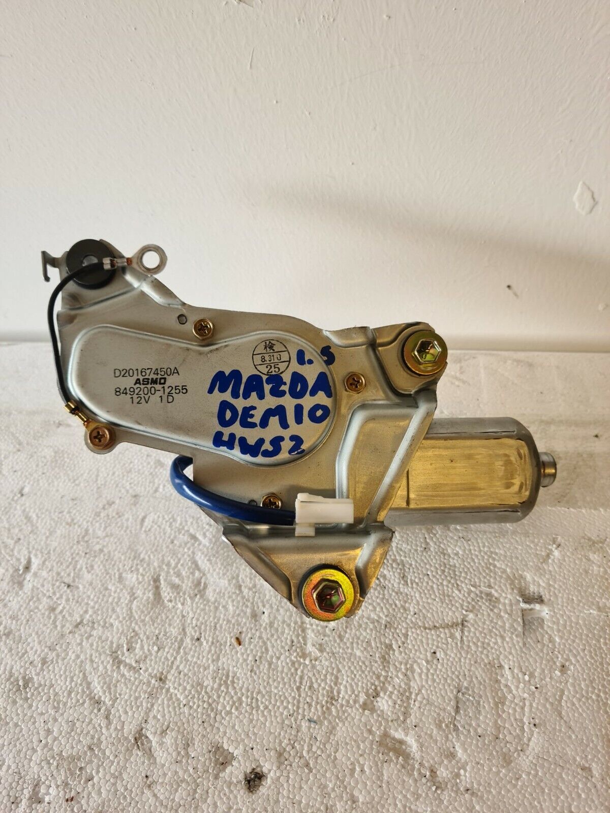 MAZDA DEMIO REAR WIPER MOTOR 849200-1255 1996-2002 HW52