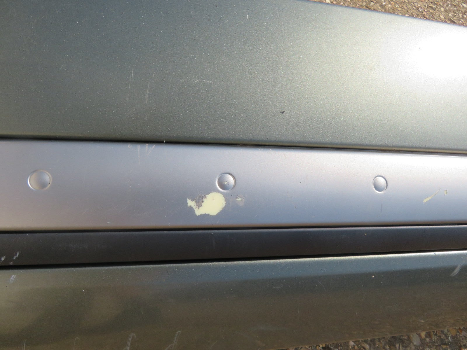 FIAT 500 REAR BUMPER DIESEL EDITION (SEE PHOTOS) 2007-2012