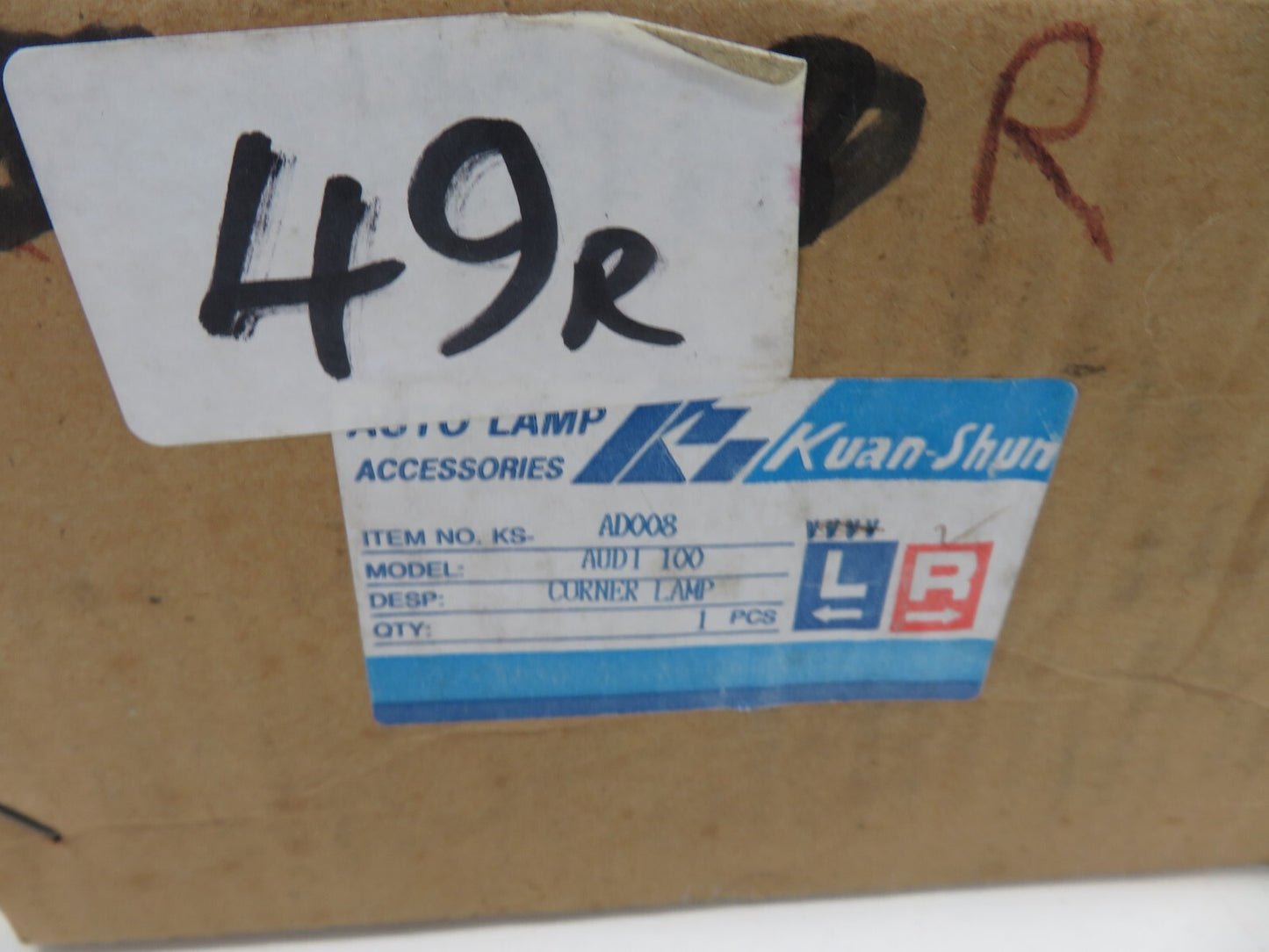 OS DRIVER REAR OUTER TAIL LIGHT FOR AUDI 100 1983-1990