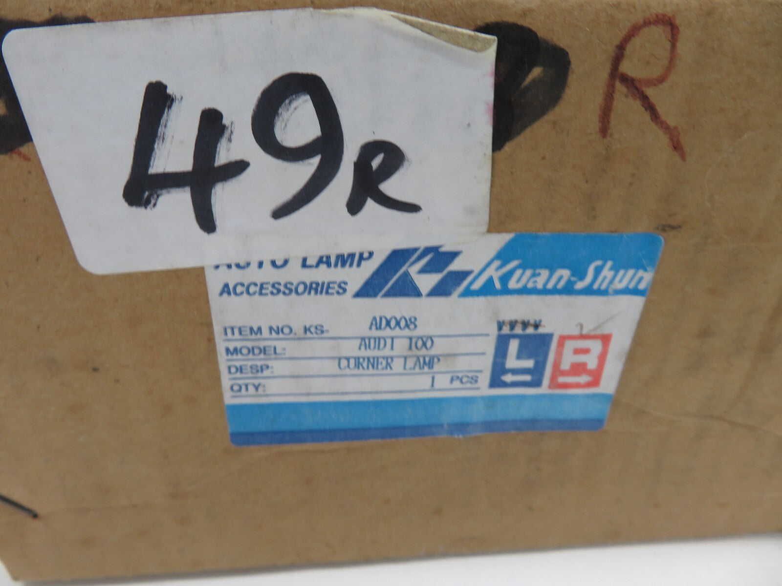 OS DRIVER REAR OUTER TAIL LIGHT FOR AUDI 100 1983-1990