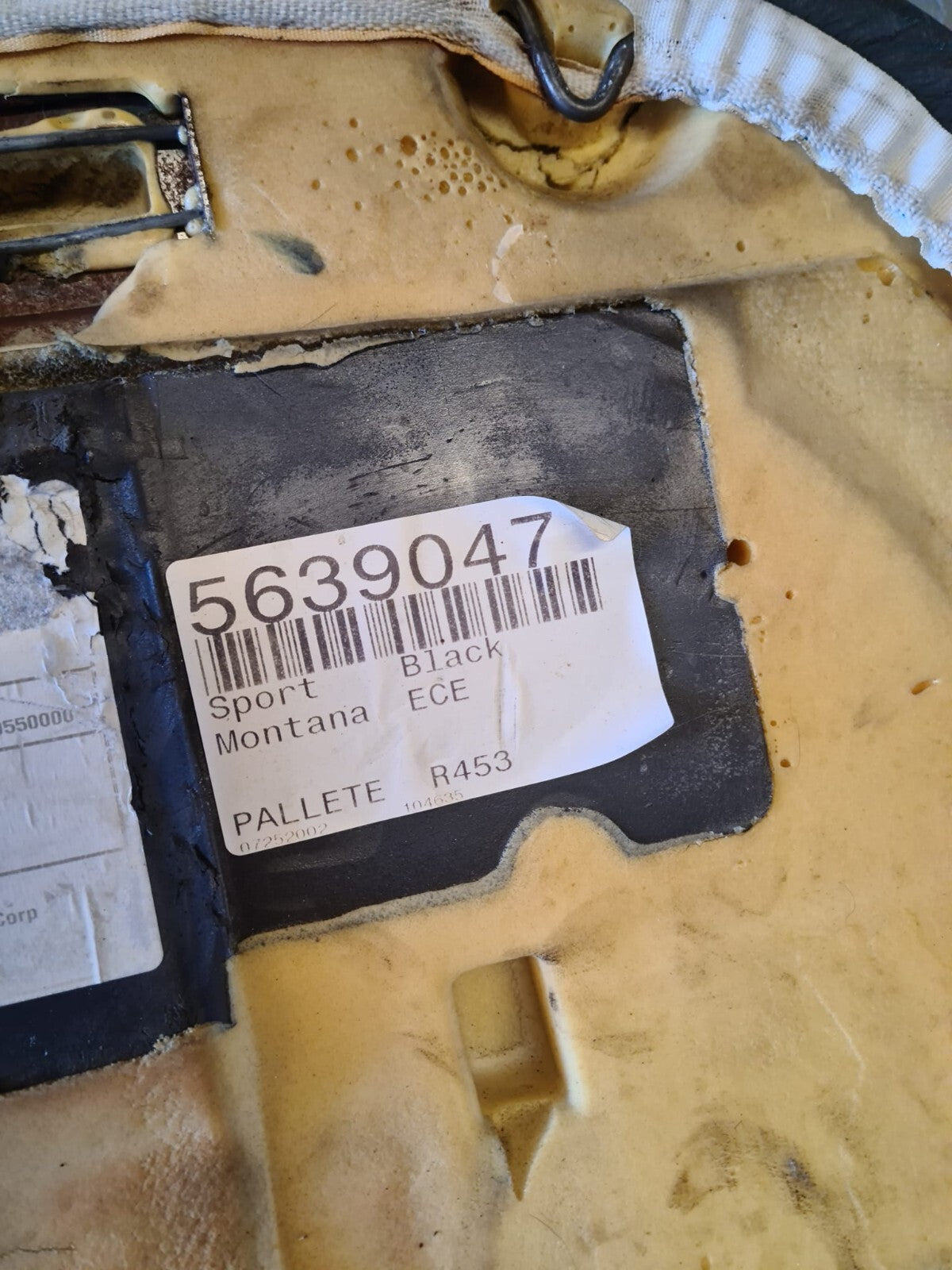 BMW X5 E53 REAR BLACK LEATHER SEAT BASE SPORT MONTANA 2001-2003 SA