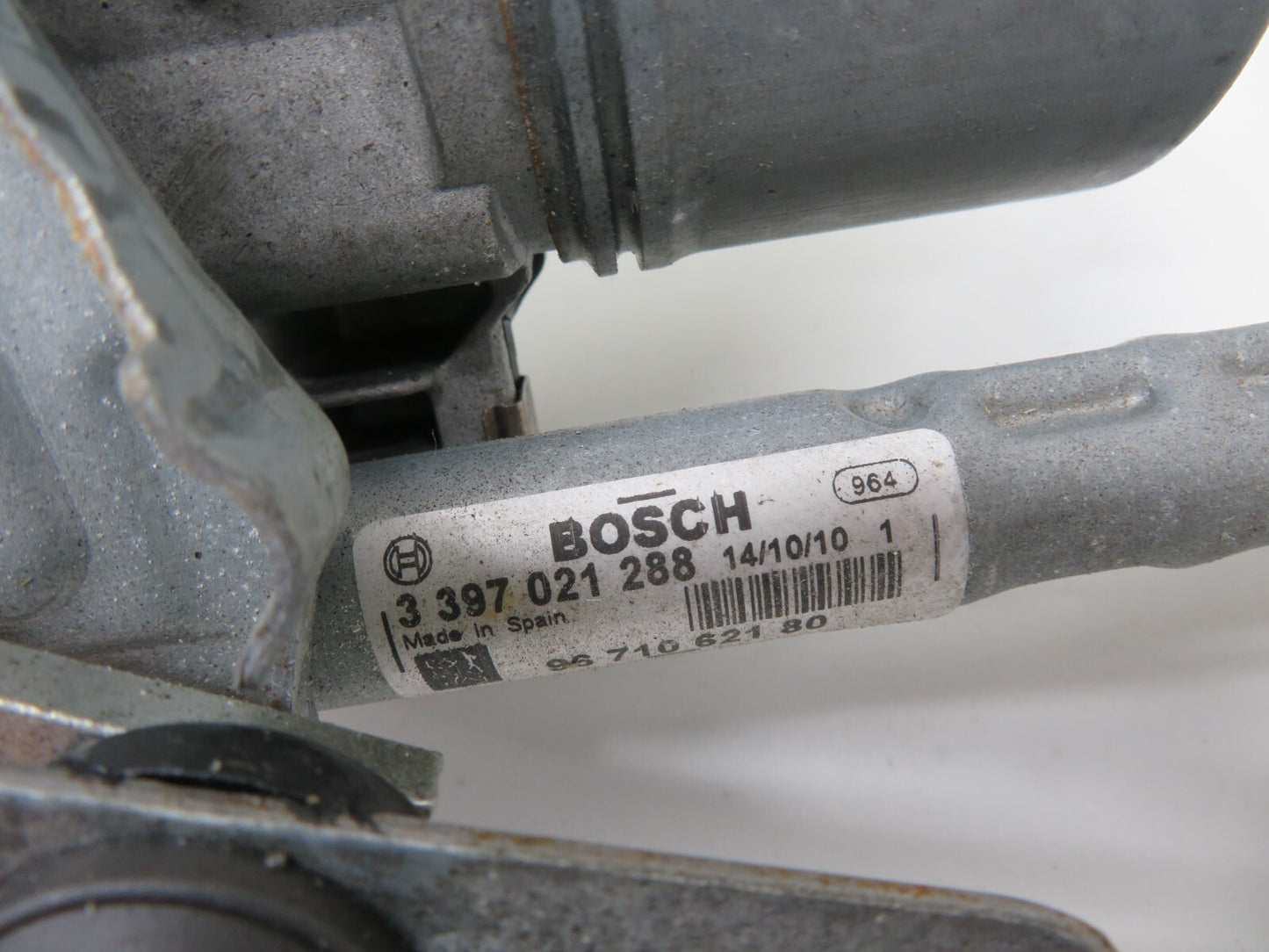 PEUGEOT 3008 NS PASSENGER SIDE WIPER MOTOR FRONT 9671062180 2008-2016 1338-2